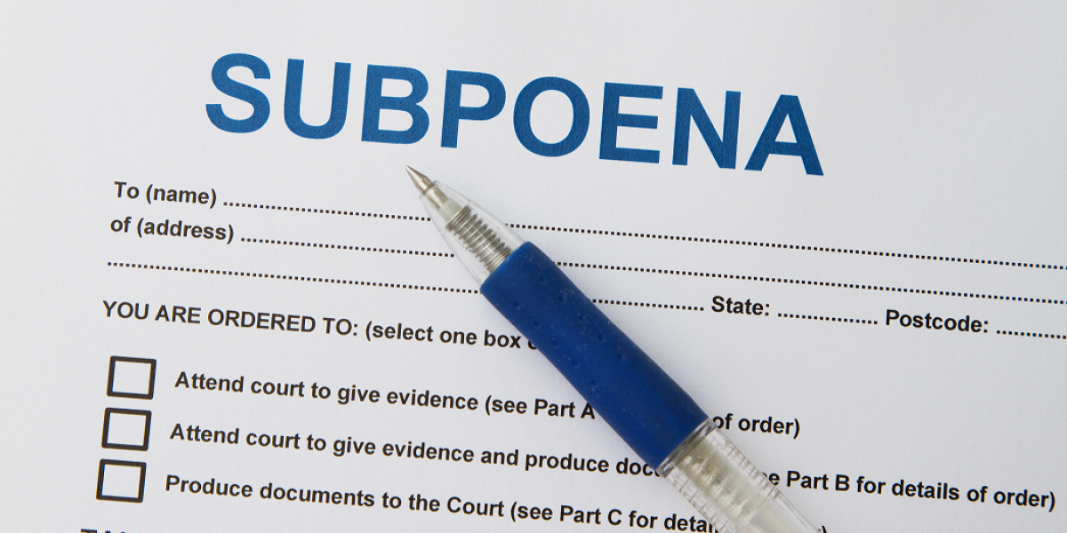 Subpoena